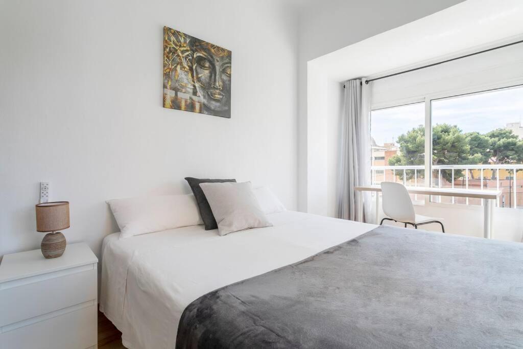 Encantador Apartamento De 3 Habitaciones Con Balcon Аликанте Экстерьер фото
